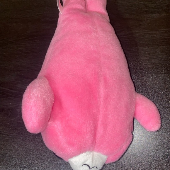 Ty Beanie Pierre the Pink Seal, EXCELLENT Condition, smoke free home - Picture 4 of 6